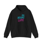 Hoodie Miami Lyfe — Palmera Estilo Graffiti