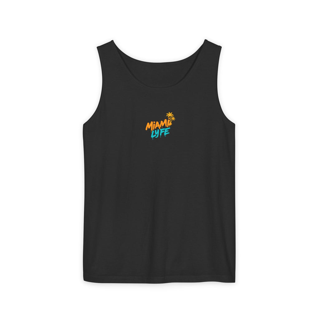 Tank Top Miami Lyfe — Retro Beach Vibes de Vera