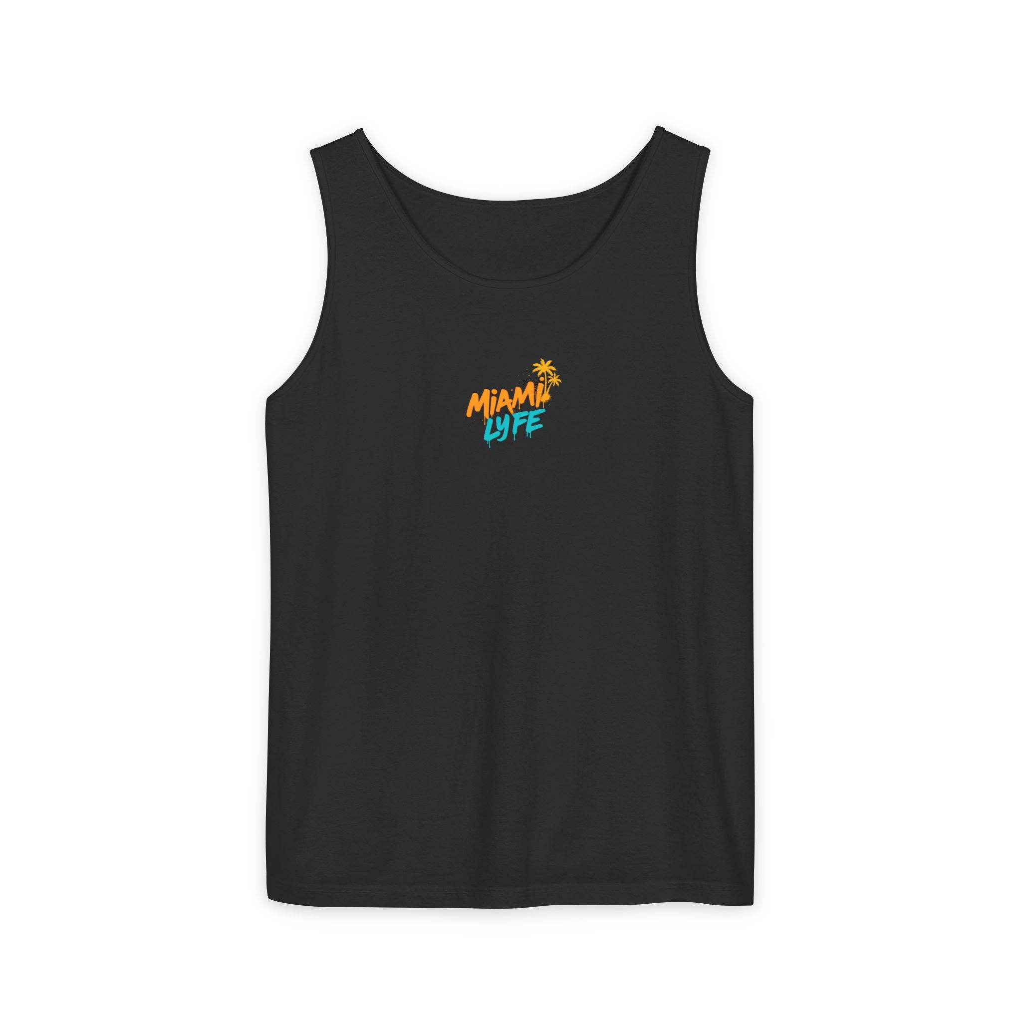 Tank Top Miami Lyfe — Retro Beach Vibes de Vera