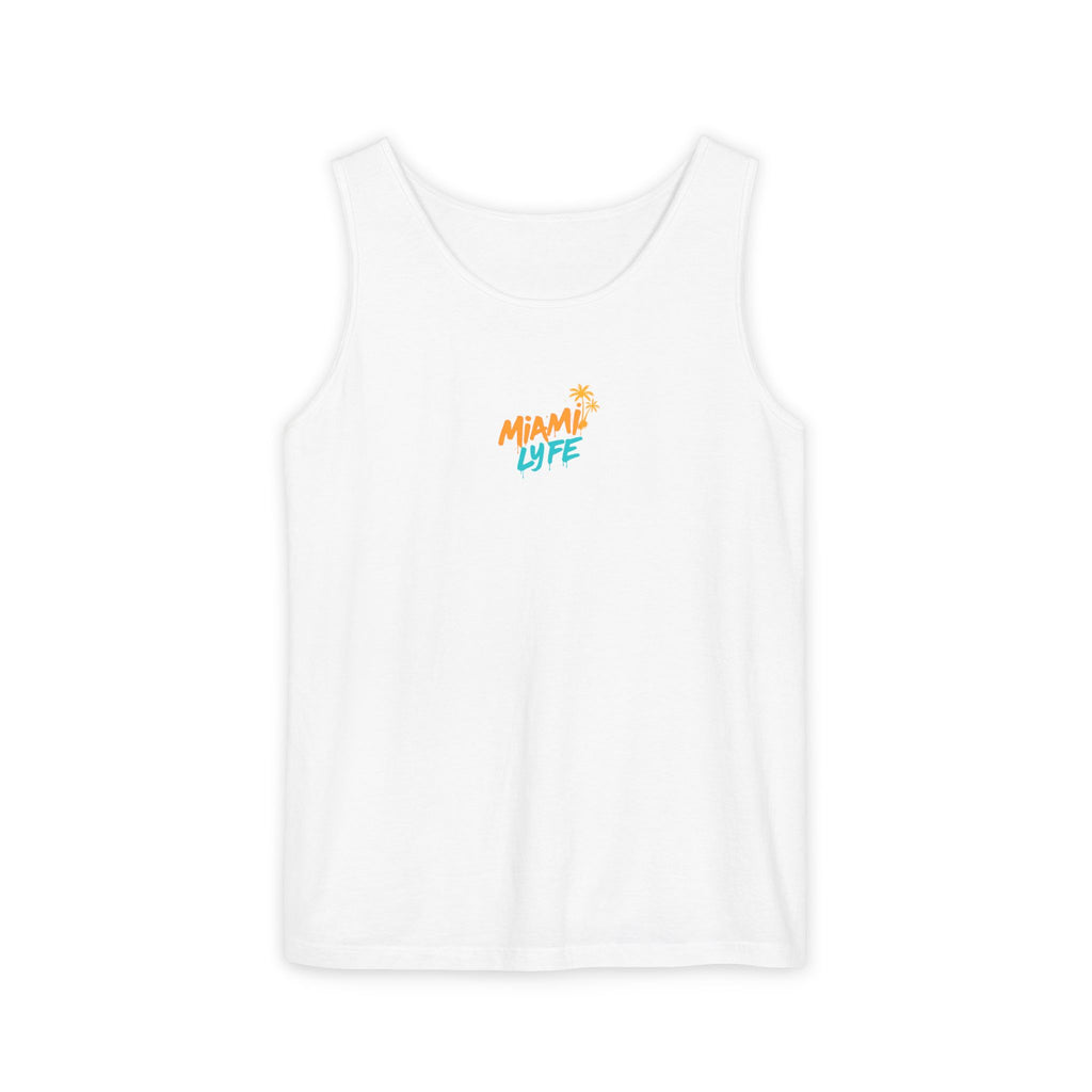 Tank Top Miami Lyfe — Retro Beach Vibes de Vera