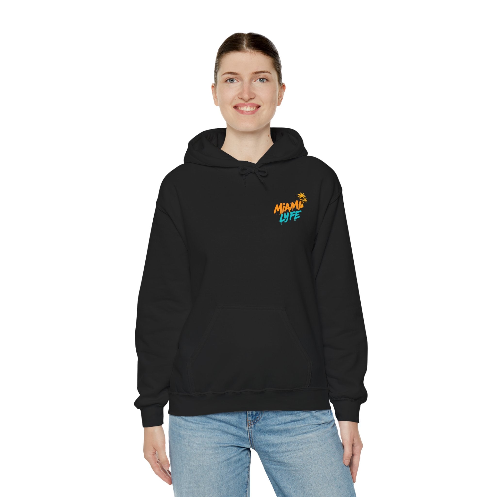 Hoodie – Miami Lyfe Retro Script