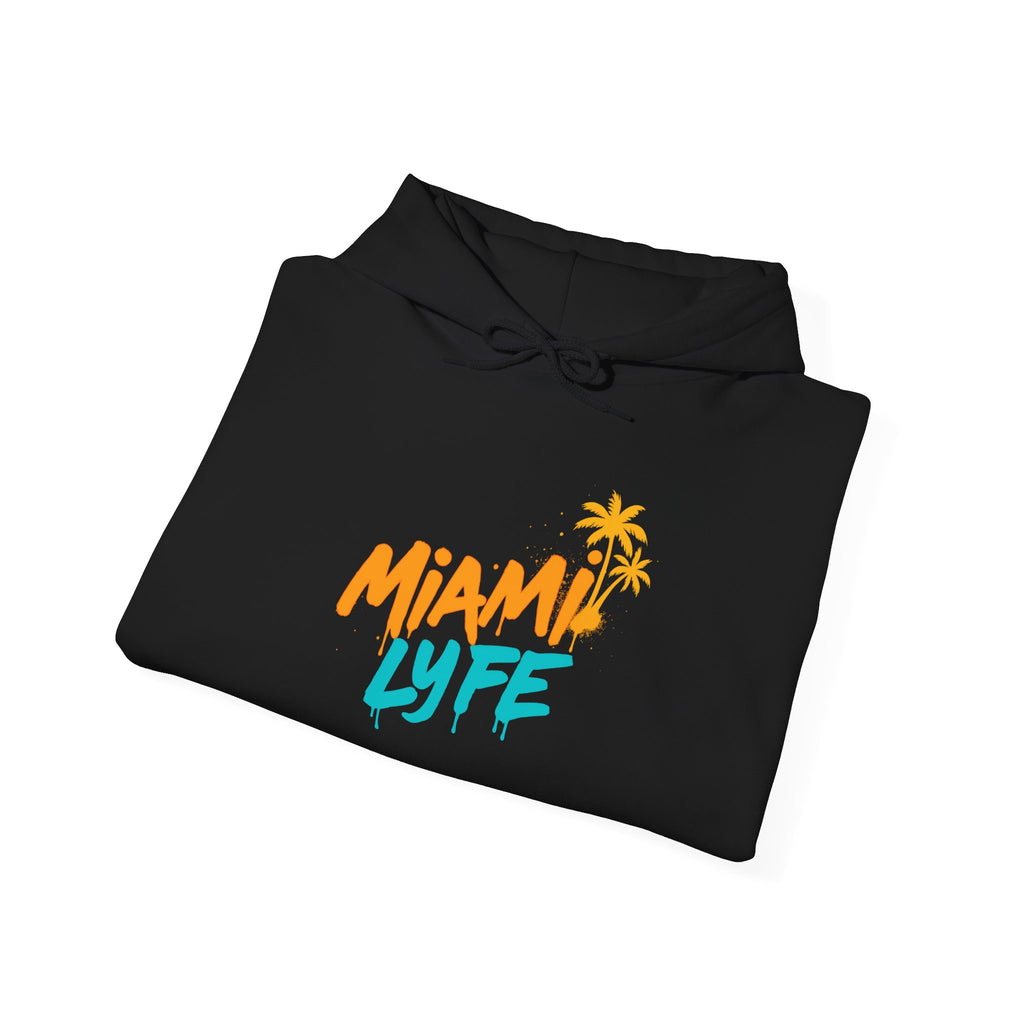 Hoodie Miami Lyfe — Retro Palm Logo