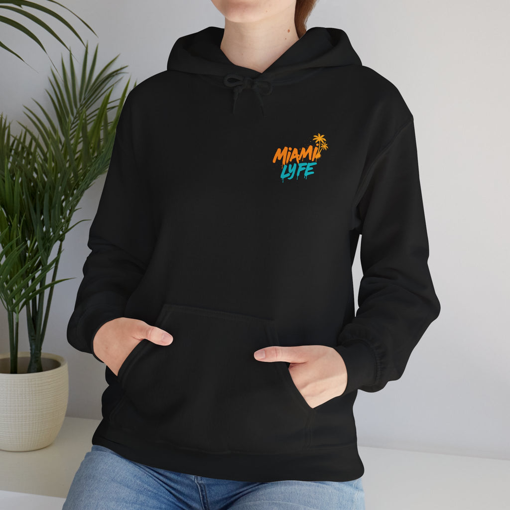 Hoodie – Miami Lyfe Retro Script