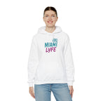 Hoodie Miami Lyfe — Palmera Estilo Graffiti