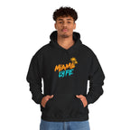 Hoodie Miami Lyfe — Retro Palm Logo