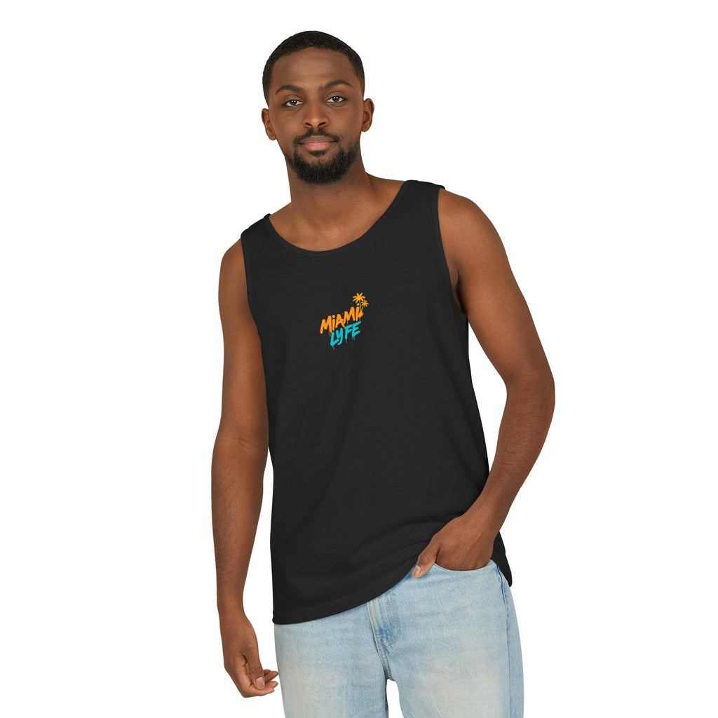 Tank Top Miami Lyfe — Retro Beach Vibes de Vera