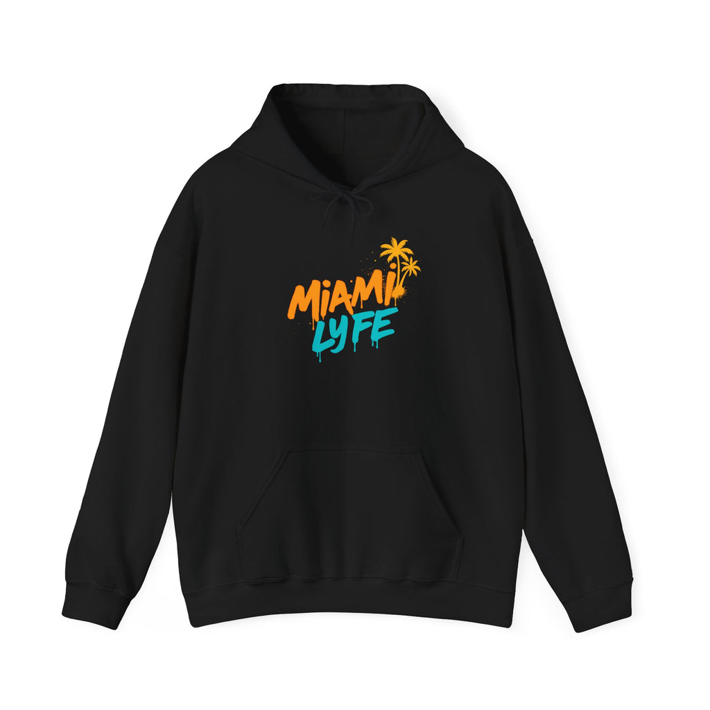 Hoodie Miami Lyfe — Retro Palm Logo