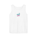 Tank Top Miami Lyfe — Estilo Retro Palm Beach Vacation