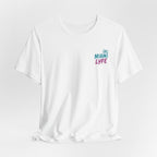 Camiseta Unisex Miami Lyfe — Diseño Retro de Palmera