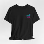 Camiseta Unisex Miami Lyfe — Diseño Retro de Palmera